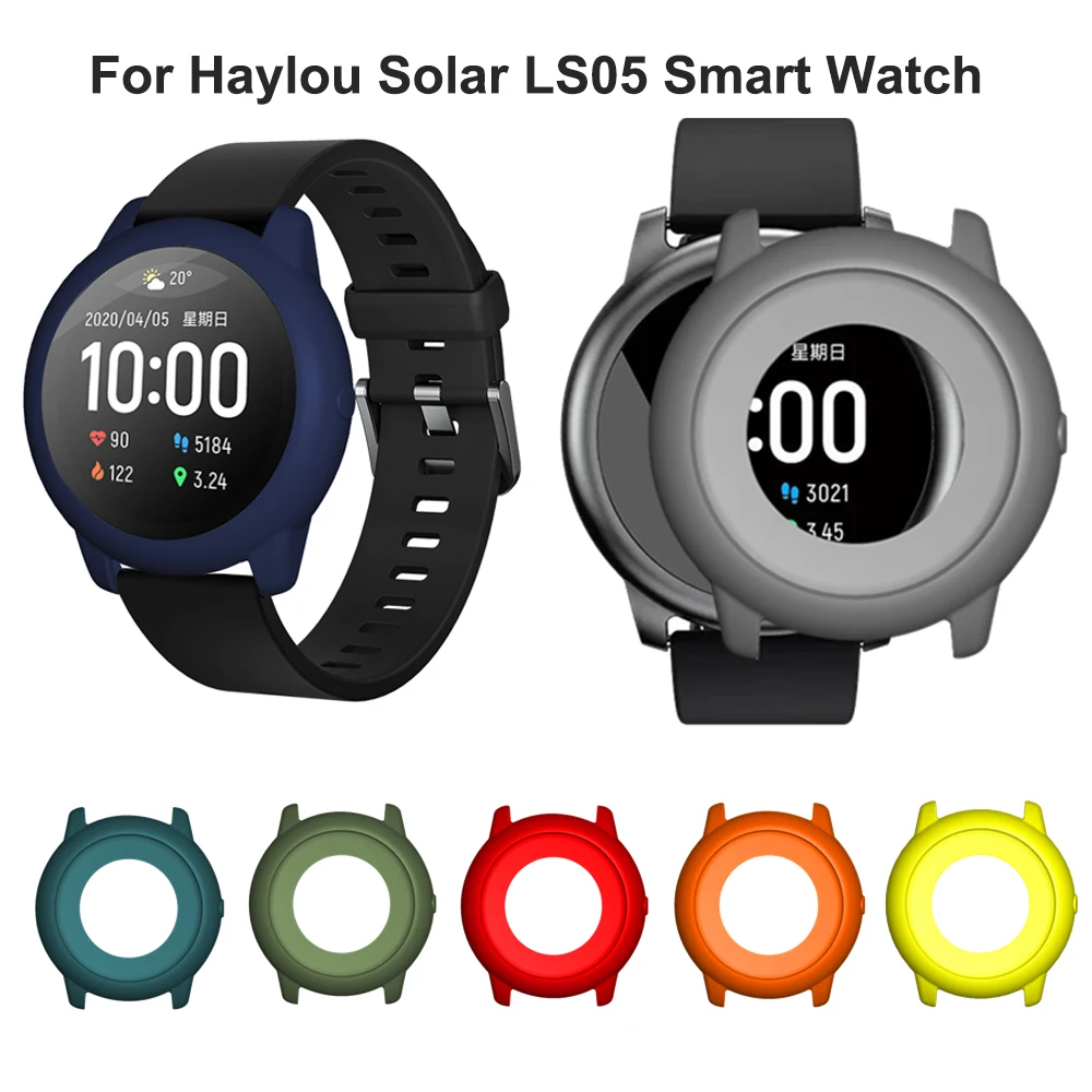 

Защитный чехол для часов из ТПУ для Haylou Solar LS05, силиконовый защитный чехол, аксессуары для умных часов Xiaomi Haylou Solar