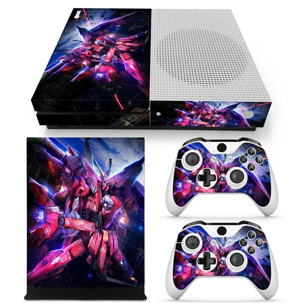 Различные стили для консоли наклеек Xbox one S и 2 контроллера | Электроника