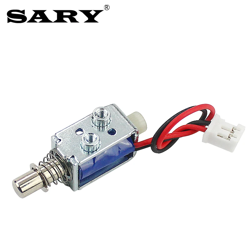 Mini Open Frame Push-Pull Electromagnet DC5v12v Small Electronic Lock Electromagnetic Lock  solenoid  Electric Bolt Lock