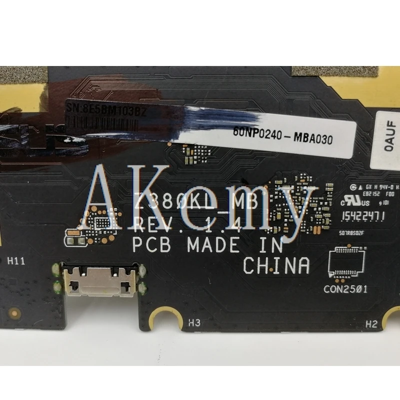 

New! original For For For Asus ZenPad 8.0 Z380KL Z380K Tablets Laptop motherboard Mainboard logic board W/ M8916 16G SSD