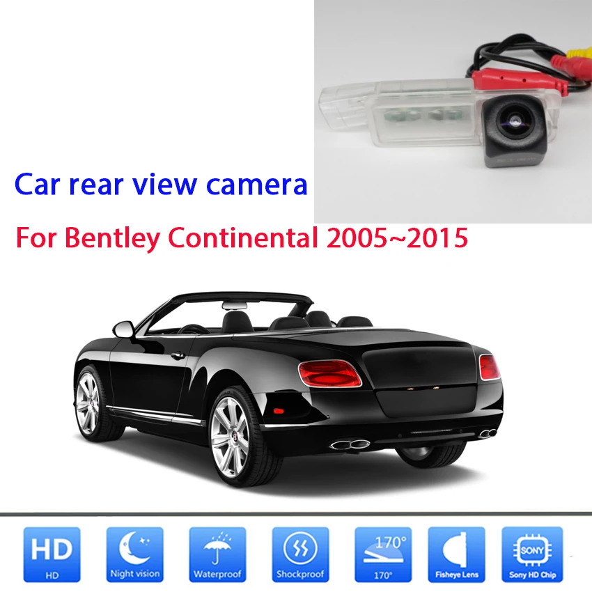 Камера заднего вида Bentley Continental 2005 2015 водонепроницаемая с функцией ночного