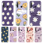 Силиконовый чехол для телефона Huawei Honor 8A Pro 8S V20, желтая задняя крышка с цветочным рисунком маргариток для Huawei Honor 10i 20i 20 Lite Pro