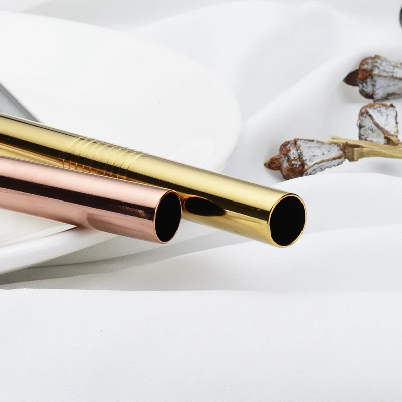 Металлическая соломинка из нержавеющей стали многоразовая Питьевая соломка