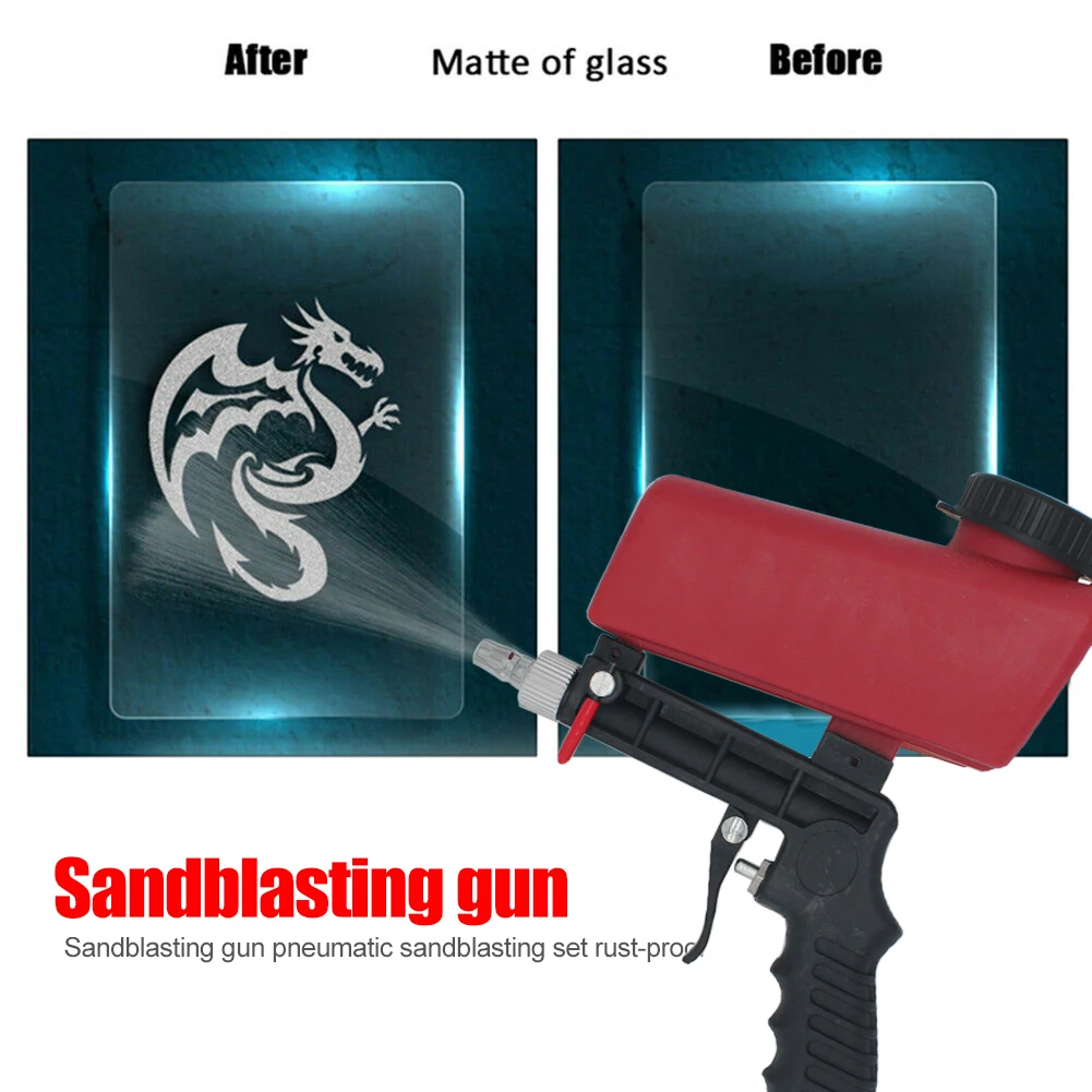 Портативный гравитационный Пескоструйный пистолет 90 фунтов на квадратный дюйм