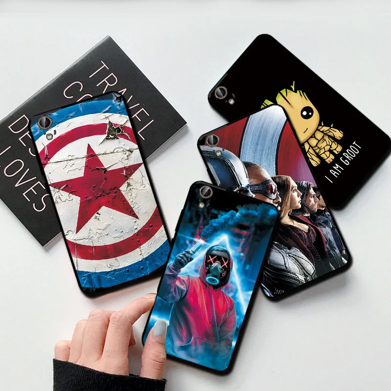 Черный ТПУ чехол для huawei Y6 ii чехол для телефона Coque для huawei Y6 II y6 2 Marvel Мстители чехол с героем для huawei Y5 II Y5 2 чехол s