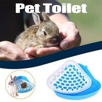 hamster chinchilla guinea pig cat rabbit corner toilet litter box trays clean indoor training accessories for small animal pets