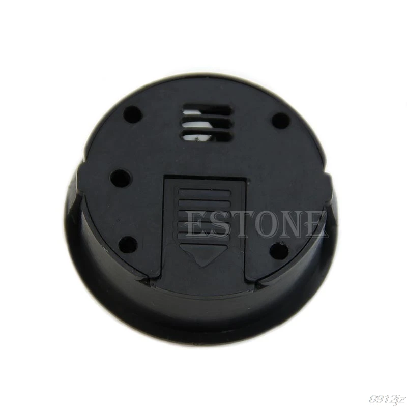 Цифровой гигрометр для сигары с круглым черным лицом | Инструменты