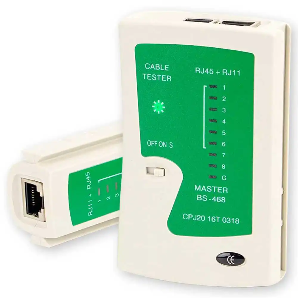 Сетевой тестер Ethernet соединительный кабель LAN RJ45 RJ11 RJ12 Cat5 Cat 5e Cat6 Cat6e Cat7 Cat8 5 6 6e 7 8 |
