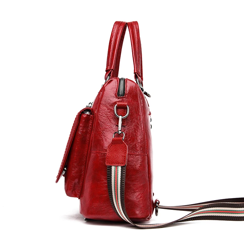 Новинка 2019 хит продаж женская сумка из натуральной кожи два кармана с клапаном