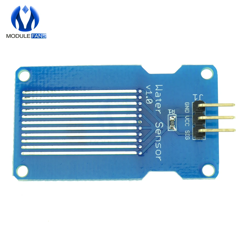 Датчик уровня воды и дождя модуль датчика глубина обнаружения для Arduino UNO R3 3
