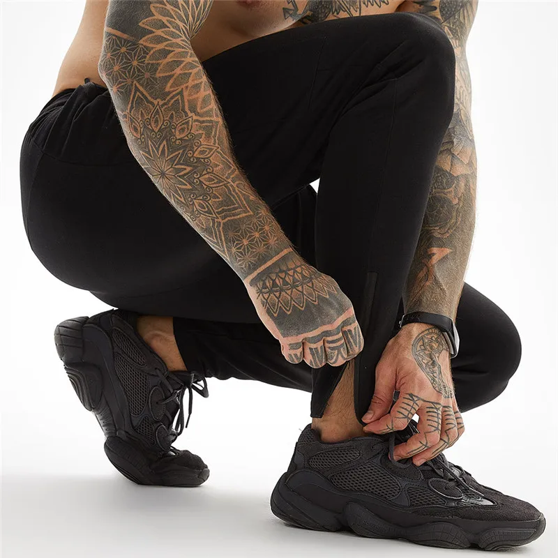 

2020 NEW Brand Quick drying jogging pants men Sports Pants Men Bodybuilding Joggers Gym Trousers training Running Pants Male