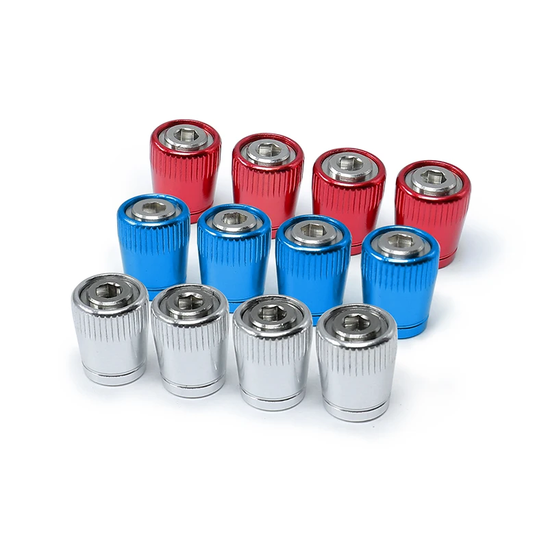 

For Ford Mustang Camaro Car Aluminum Alloy Anti-deflation Valve Nozzle Anti-theft Anti-deflation Valve Core Cap Nozzle