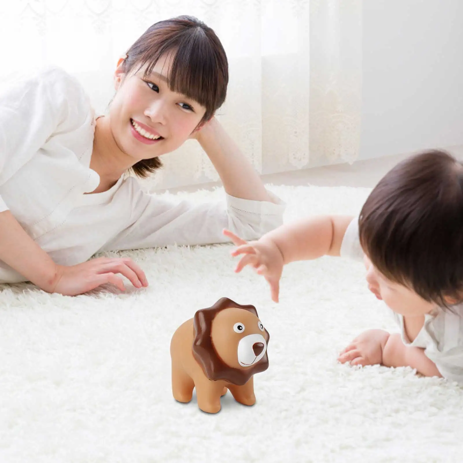 

Pop Cute Animal Toys Latex Chew Playing Toys Animal Shape Pet Puppy Dog Toy