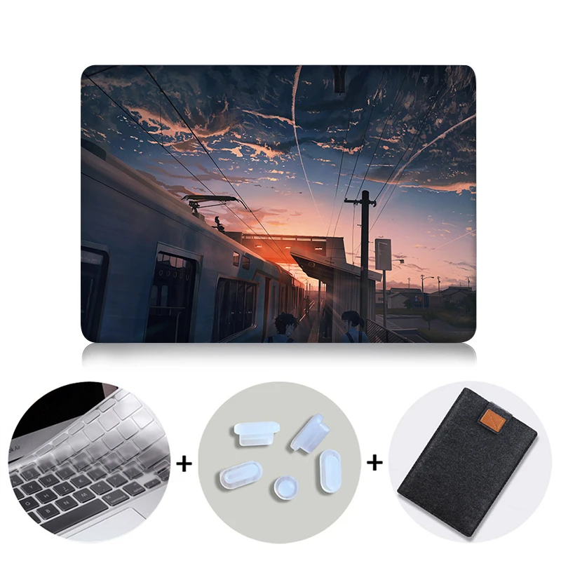 MTT чехол для ноутбука Macbook Air 11 13 дюймов чехол для Apple Mac book Pro retina 12 13,3 15 16 с сенсорной панелью A1706 A1989 A1932 - Цвет: MB01