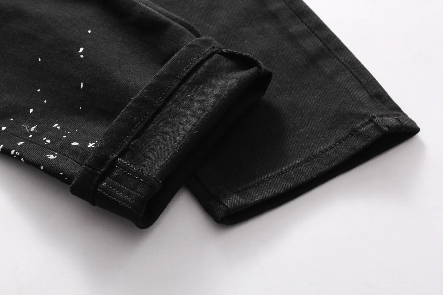 European dsquared2 brand2021Italy jeans luxury Men denim trousers Patchwork Slim letter jeans Pencil PantsAMIRIjeans