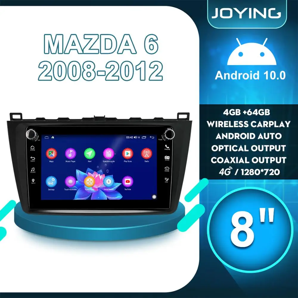 Автомагнитола на Android 10 8 дюймов мультимедийный беспроводной видеорегистратор с