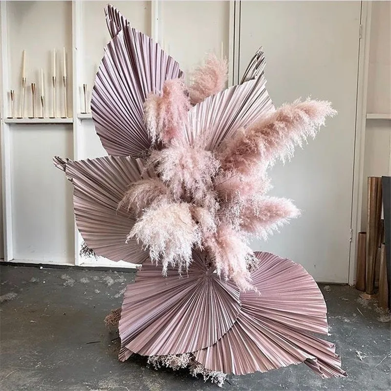 Сушеные Подсолнухи в скандинавском стиле натуральные растения большой