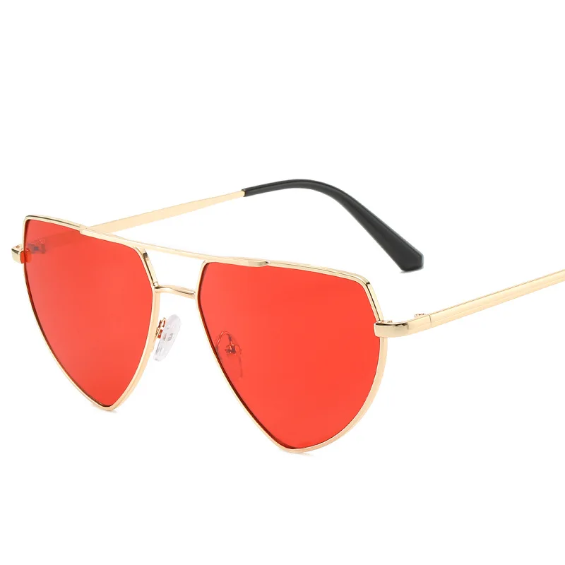 Женские двойные солнцезащитные очки неправильный многоугольник для любви 2020 |