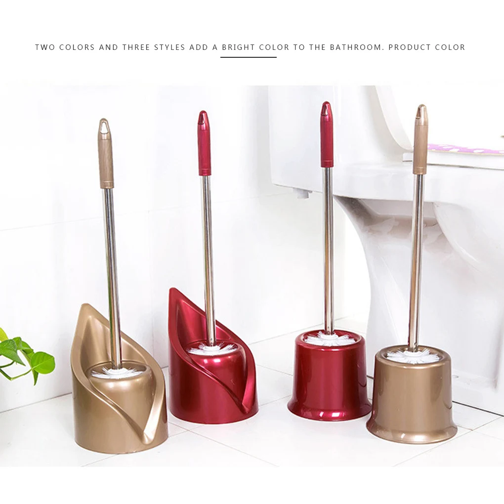 

Lavatory Brush Head Toilet Brush Quick Draining Clean Tool Wall-Mount Or Floor-Standing Cleaning Brush Room Bathroom Accessories
