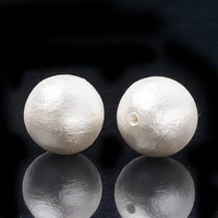 100pcs environmental round dyedjapanese compressed cotton pearl beads 6mm 12mm for jewelry diy making f50