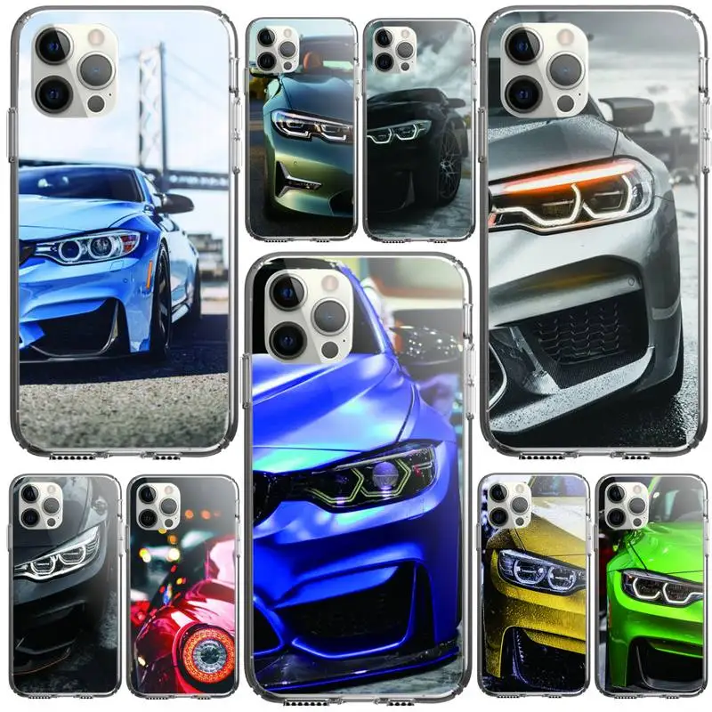 Спортивный автомобильный чехол для телефона прозрачный Iphone 5 6 7 8 11 12 Plus XR X XS SE2020