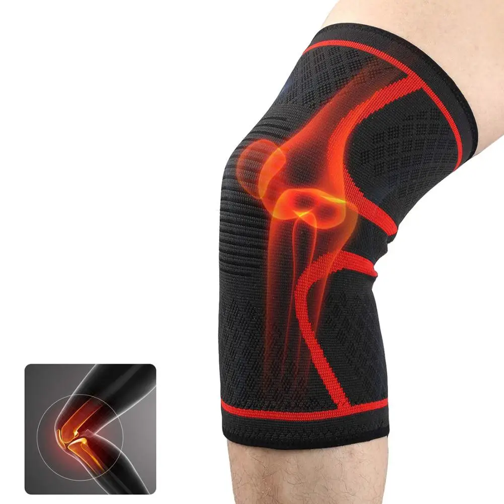 

Getinfit 1PCS Athletics Knee Compression Sleeve Support, Sports - Brace for Joint Pain Relief, Arthritis and Injury Recovery