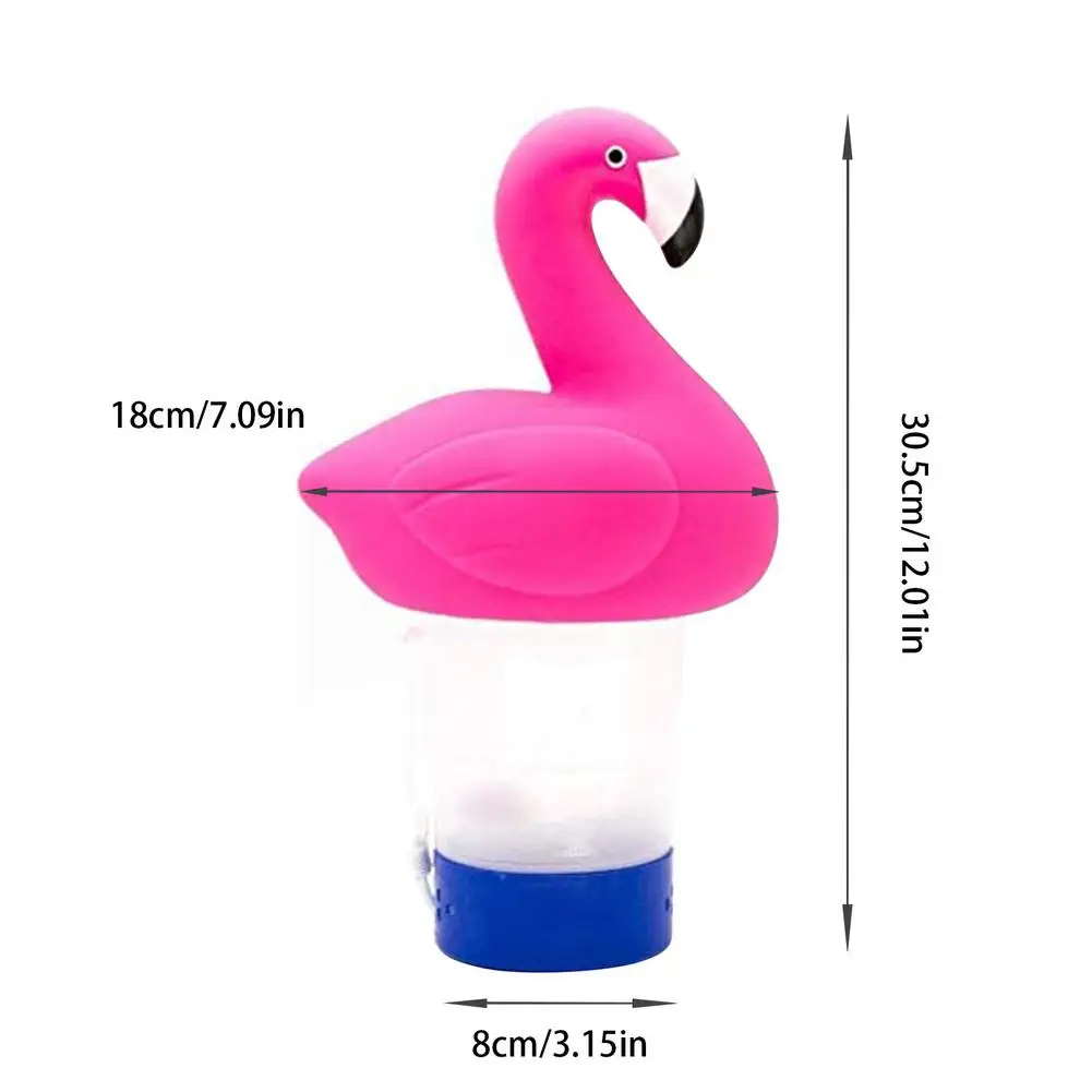 

Swimming Pool Chlorine Floater Animal Floating Chlorine Dispenser Swimming Pool Chlorinator Vinyl for 3 inch Chlorine Tablets
