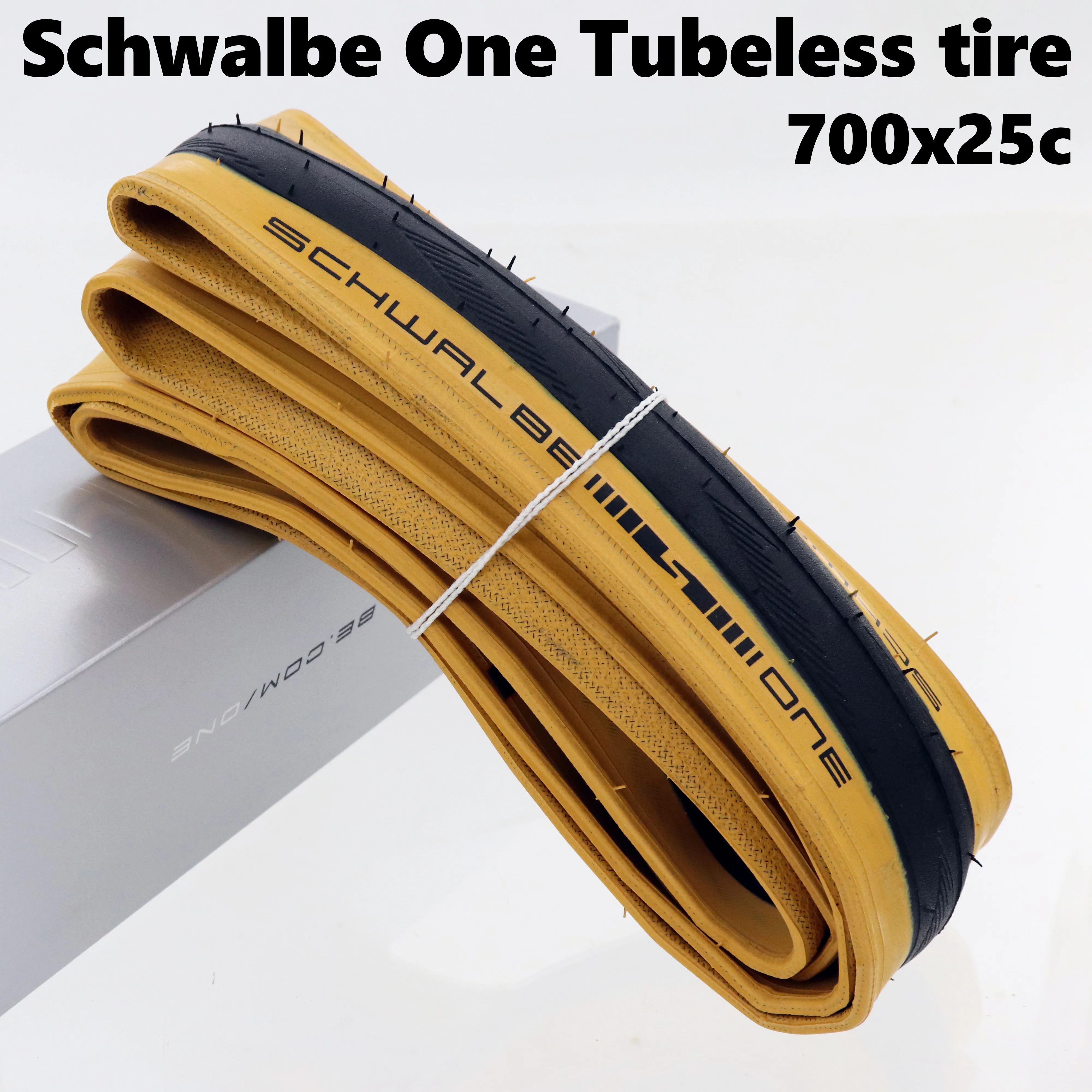 Шина Складная Schwalbe One TLE Road 700x25c MicroSkin 28 дюймов | Спорт и развлечения