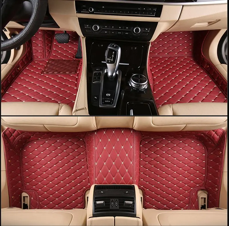 No Odor Full Covered Durable Waterproof Non Slip Carpets Special Car Floor Mats for SMART FORTWO FORFOUR Most Models | Автомобили и