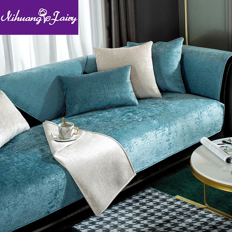 

Sofa cushion four seasons universal sofa cover cover simple modern living room non-slipcushion sofa cover backrest Nordic fabric