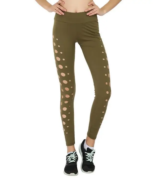 

Blockbuster Sports Sexy Circle Hollow Yoga Pants Bottom Pants Outdoor Fitness Women Gym Pants Women Jogging Pants Women
