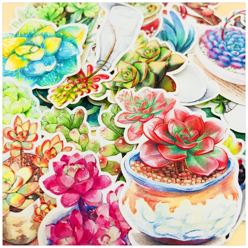 27 звёзд винтажные суккулентные растения фотоальбом сделай сам для скрапбукинга