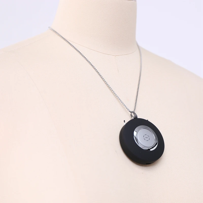 

Mini Wearable Air Purifier Necklace USB Personal Negative Ion Generator
