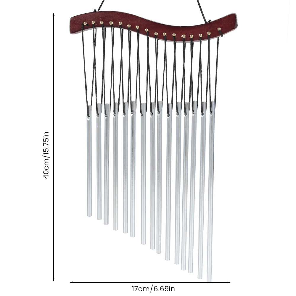 

Wind Chime Pendant Balcony Outdoor Yard Garden Metal Pipe Wind Chime Large Wind Chimes Bells Tubes Nursery Decor