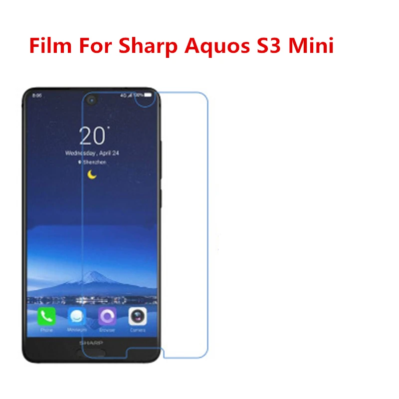1/2/5/10 шт. Ультратонкая прозрачная защитная пленка для ЖК-экрана HD с протиркой для Sharp Aquos S3/для S3 Mini