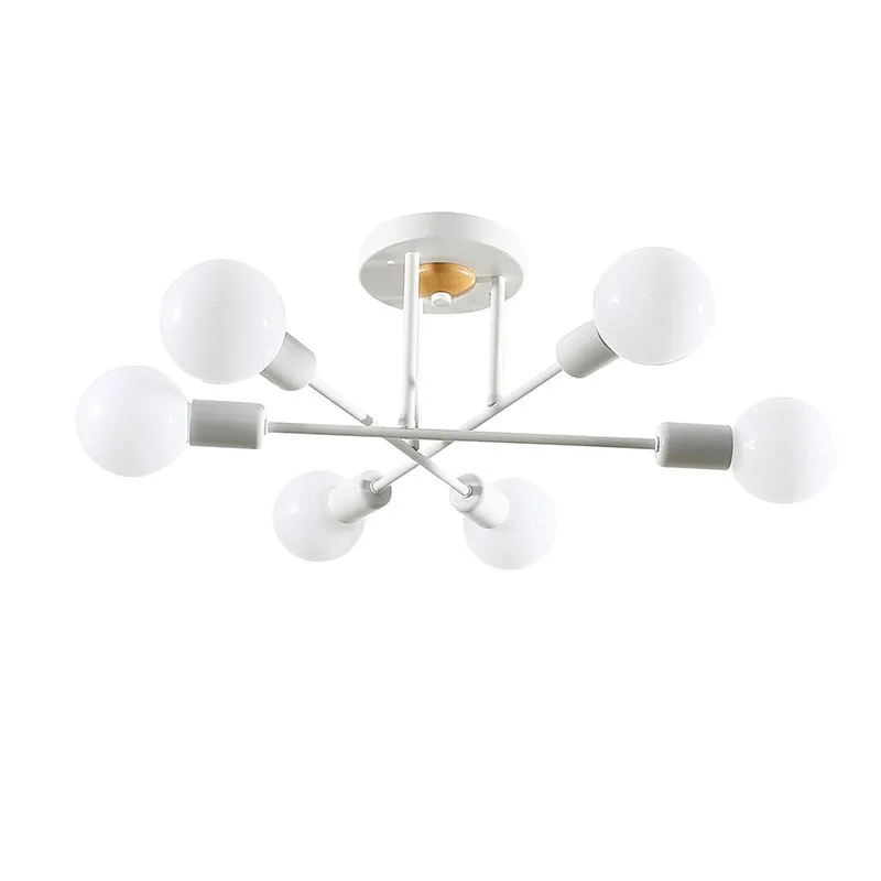 Retro LED Pendant Lights Industrial 220v E27 Iron Lightings For Home Restaurant Living Room Cafe Bar Room Study Room Decoration