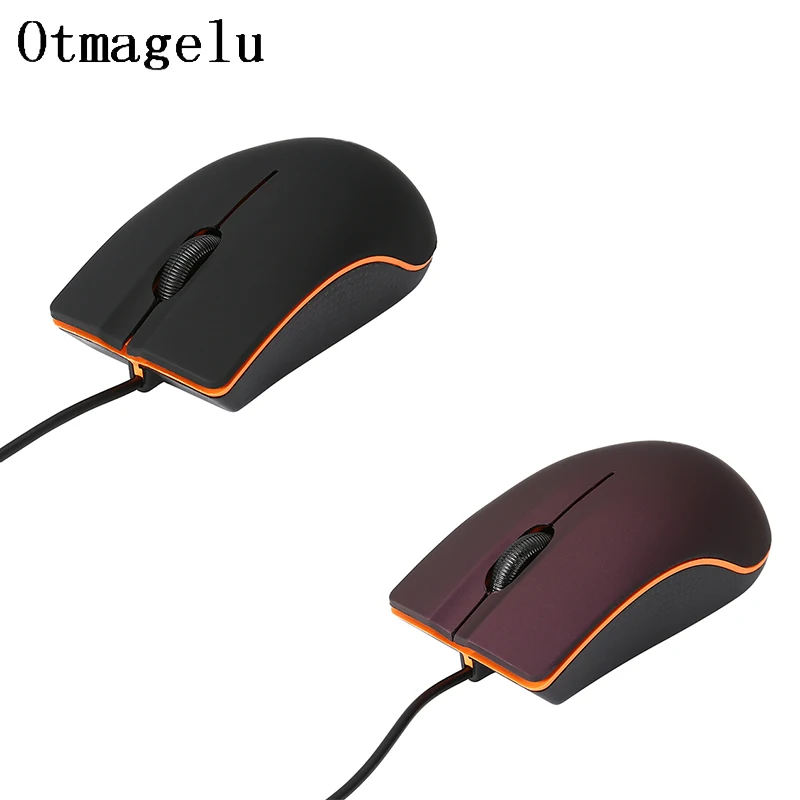Мини Проводная мышь с матовой поверхностью 1200DPI, оптическая USB 2,0 Pro игровая мышь, оптические мыши для компьютера, ПК, ноутбука