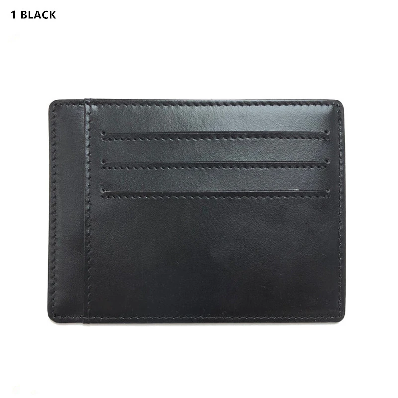

Genuine Leather Multi-Color Delicate Small Card Holdel Unisex