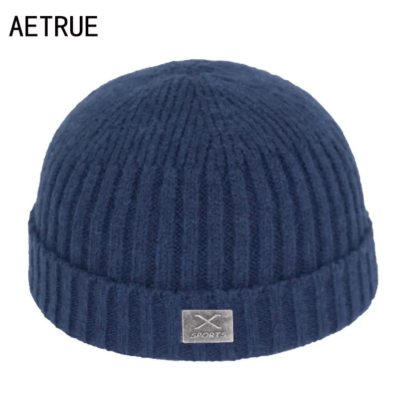 Короткая шапка Skullies Beanies, Мужская зимняя шапка, женские зимние шапки для мужчин, шапка s Miki Bonnet X Skull, женская вязаная шапка