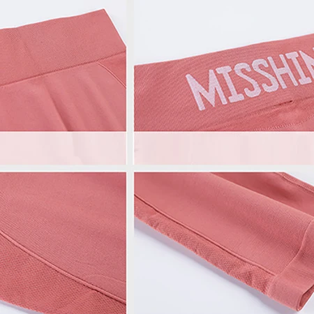 Шорты женские для йоги с надписью бесшовные спортивные штаны завышенной талией