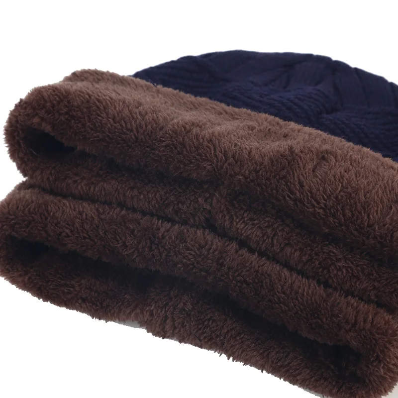 Высококачественные зимние шапки Скалли зимняя шапка бини для мужчин женский