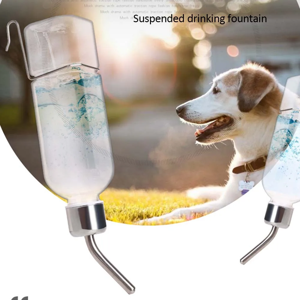 Поилка для кошек дозатор бутылки с водой подвесная кормушка белка кролик 4 шт. |