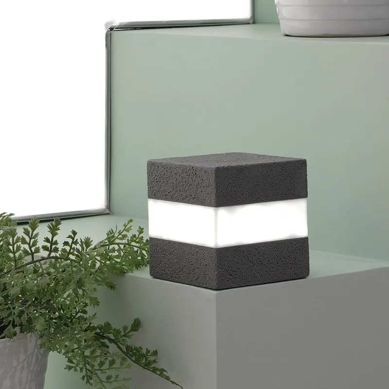 Светодиодный ночник куб с 3 режимами цветной Перезаряжаемый USB сенсорный Ночной