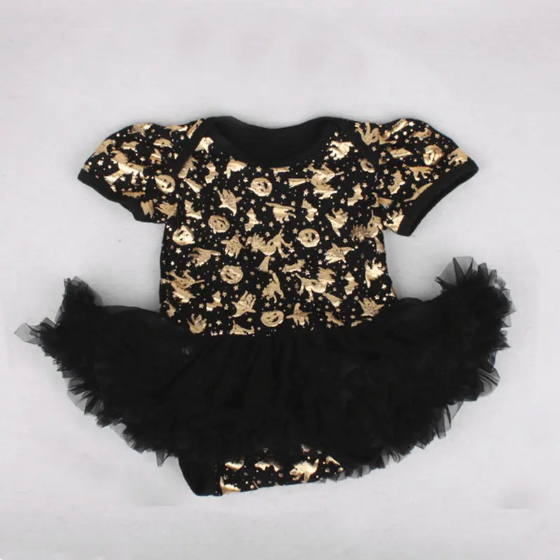 

Summer Baby Girl Jumpsuits 0-24M My First Halloween Cotton Newborn Baby Girl Romper Infant Jumpsuits Clothes Outfits