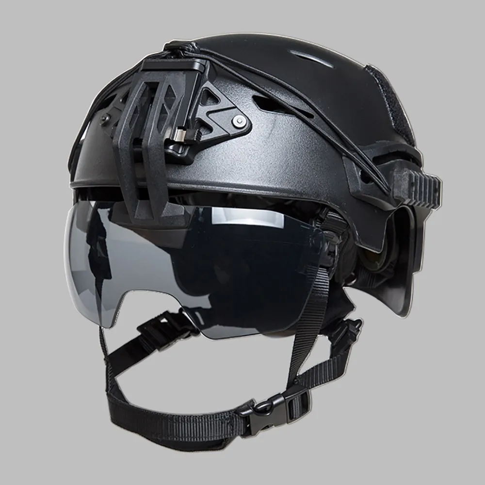 

FMA Clear Batlsking Viper Visor Anti Fog Paintball Tactical Goggles For Helmet 3mm Thick Lenses TB1361