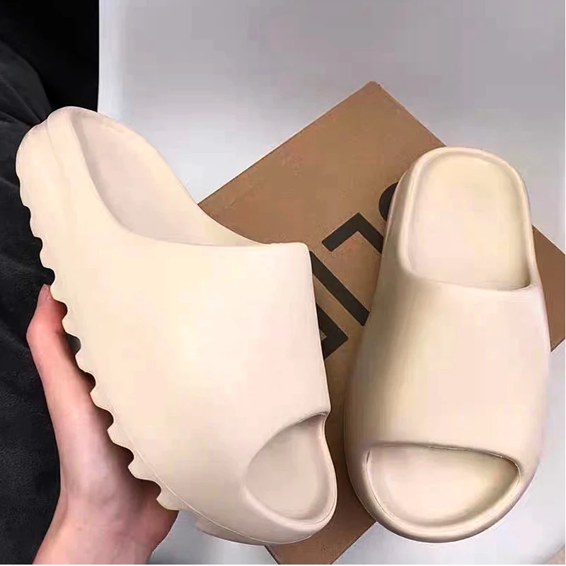 Coslony/тапочки Мужские уличные шлепанцы с Пикачу Удобные дышащие пляжные Вьетнамки