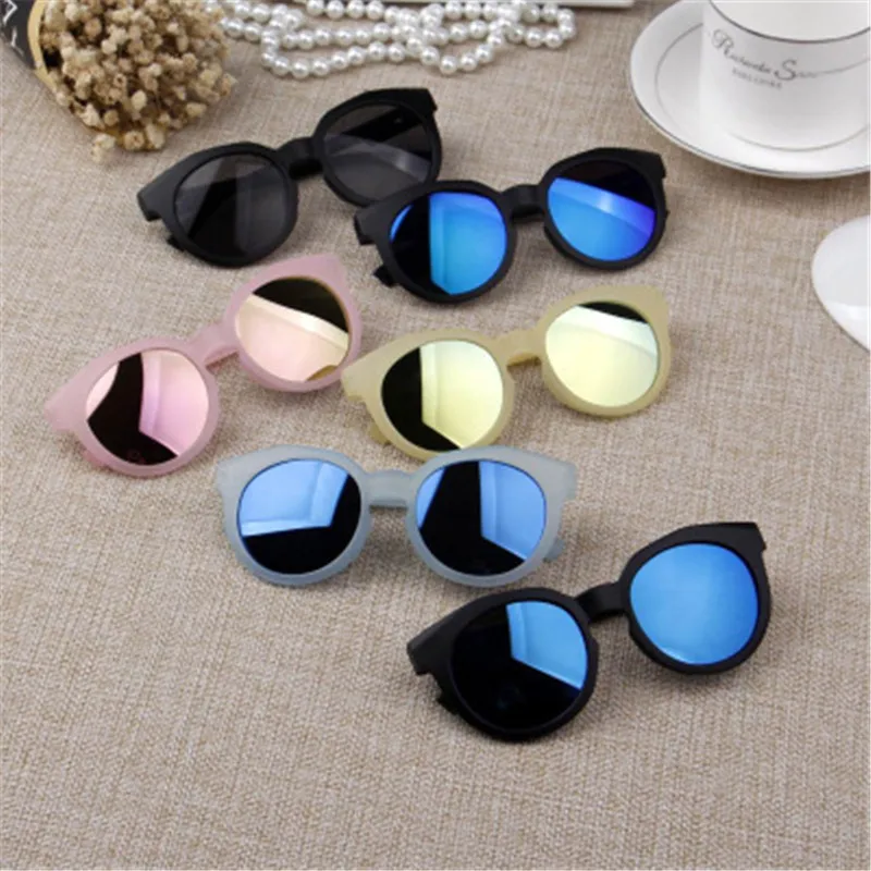 

Fashion Brand Kids Sunglasses Black Children's sunglasses Anti-uv Baby Sun-shading Eyeglasses Girl Boy glasses UV400