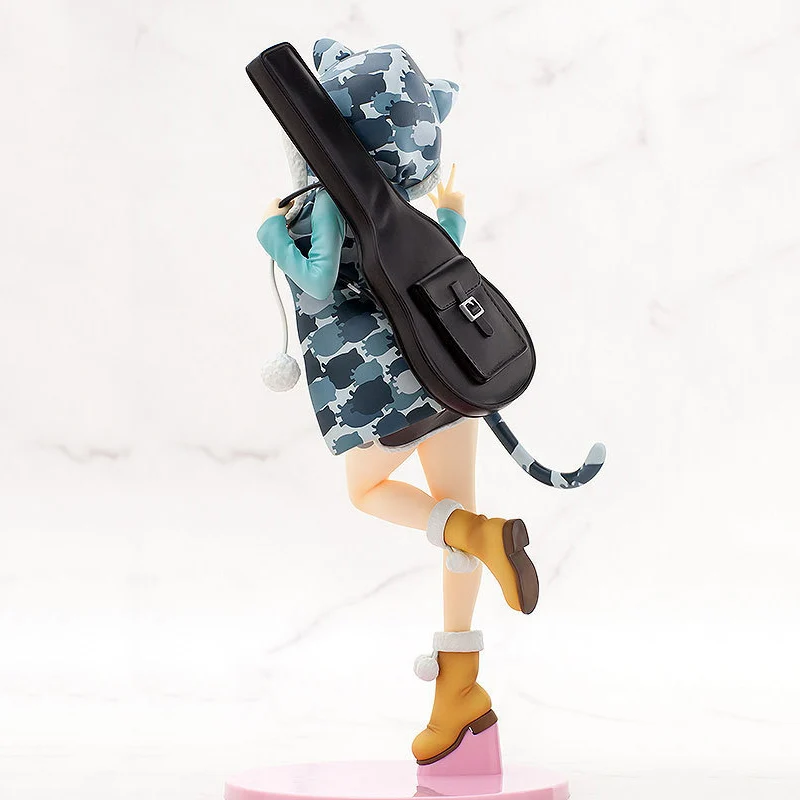 20cm Super Sonico Figure Tiger Coat Guitar SuperSonic Girls Tora Parka Ver. Collectible Model Boy Gifts Toys | Игрушки и хобби