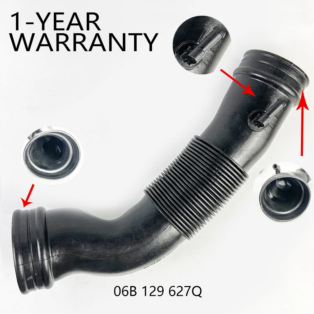 Впускной шланг для VW PASSAT SPUERB OE:06B129627Q 06B 129 627Q|Радиаторы и запчасти| |