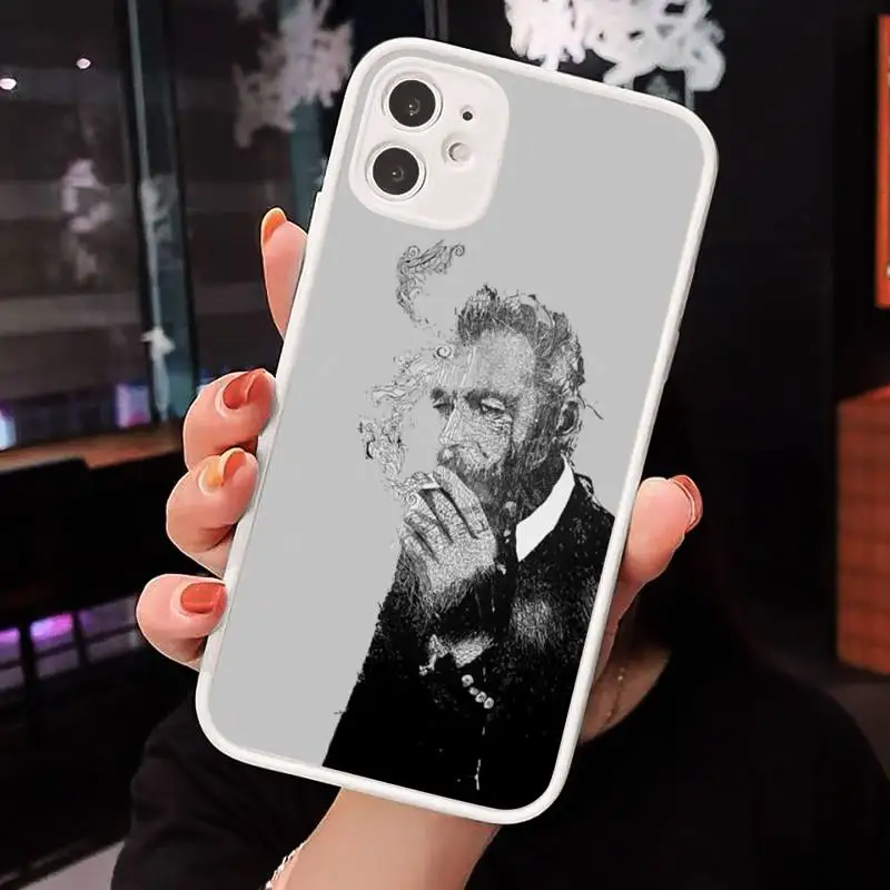 

Wood geometry grain art design Phone Case Matte Transparent for iPhone 7 8 11 12 s mini pro X XS XR MAX Plus cover funda